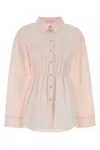 Cecilie Bahnsen Pink Regular Solid Shirt