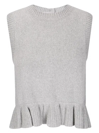 CECILIE BAHNSEN CECILIE BAHNSEN RECYCLED CASHMERE TOP VEST