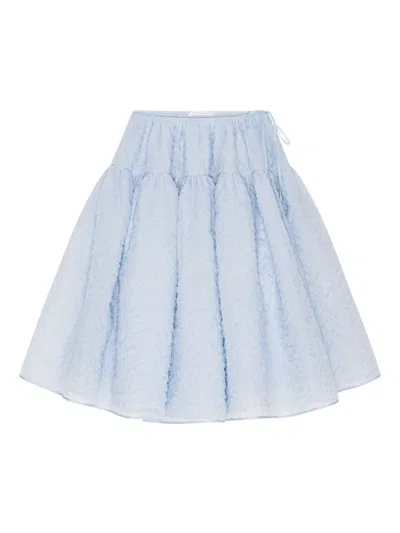 Cecilie Bahnsen Rosie Skirt In Blue