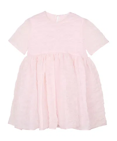 Cecilie Bahnsen Round-neck Dress In Pink