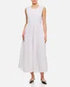Cecilie Bahnsen Ruth Open-back Cotton-poplin Dress In White