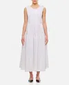 Cecilie Bahnsen Ruth Open-back Cotton-poplin Dress In White