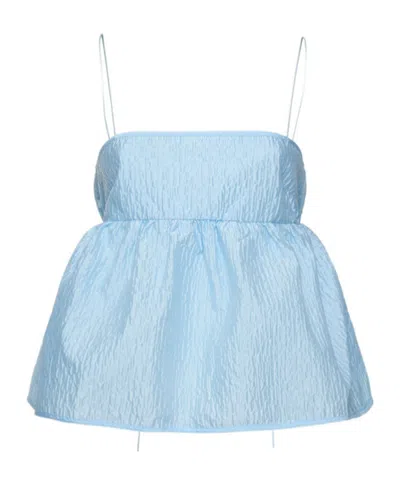 Cecilie Bahnsen Selena Pleated Top