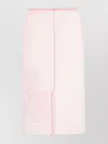 Cecilie Bahnsen Sheer Organza Bambi Skirt In Pink