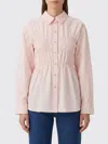 Cecilie Bahnsen Pink Regular Solid Shirt In Pink