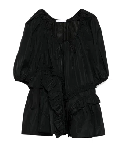 Cecilie Bahnsen Short-sleeved Tops In Black