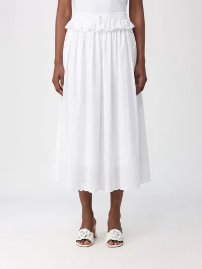 Cecilie Bahnsen Skirt Woman In White