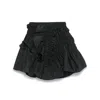 Cecilie Bahnsen Black Odessa Miniskirt In Black