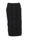 Cecilie Bahnsen Ruffled Midi Skirt In Black