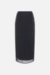 Cecilie Bahnsen Uka Skirt In Blue