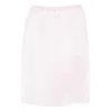 Cecilie Bahnsen Floral-embroidered Skirt In Pink