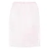 Cecilie Bahnsen Floral-embroidered Skirt In Pink