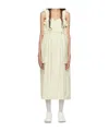 Cecilie Bahnsen Yellow Giovanna Midi Dress