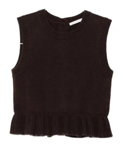 CECILIE BAHNSEN SLEEVELESS VEST