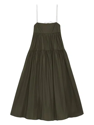 Cecilie Bahnsen Sofie Dress In Green