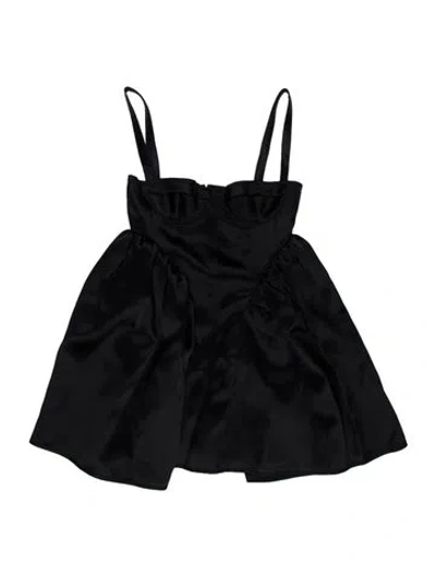Pre-owned Cecilie Bahnsen Square Neckline Mini Dress W/ Tags