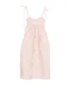 Cecilie Bahnsen Strappy Dress In Pink