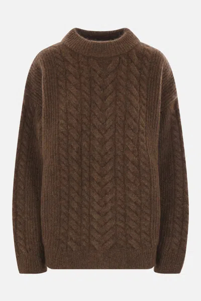 Cecilie Bahnsen Sweaters In Brown