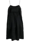 Cecilie Bahnsen Texturiertes Kleid In Black