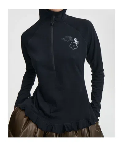 Cecilie Bahnsen The North Face X  Symone Dotknit Top Knitwear In Brown