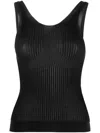 Cecilie Bahnsen Tie-fastening Sleeveless Dress In Black