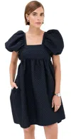 Cecilie Bahnsen Tilde Dress Navy In Navy