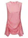 Cecilie Bahnsen Shiki Light Taffeta Unika Top In Sorbet