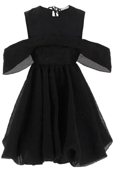 CECILIE BAHNSEN URANIA WINGLET SLEEVE DRESS