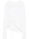 Cecilie Bahnsen Ussi Jumper In White