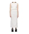 Cecilie Bahnsen Vanda Ruffled Midi Dress