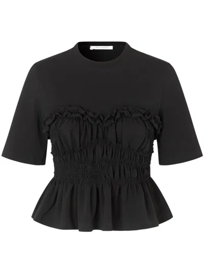 Cecilie Bahnsen Vilde T-shirt In Black