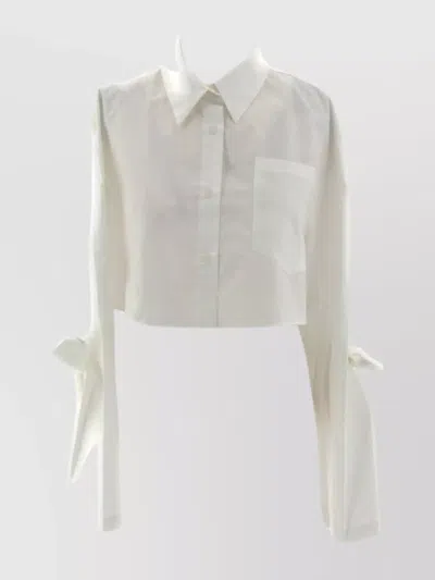Cecilie Bahnsen Vinh Shirt Cotton White
