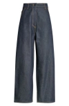 Cecilie Bahnsen Women's Viola Bowness Denim Trousers In Indigo