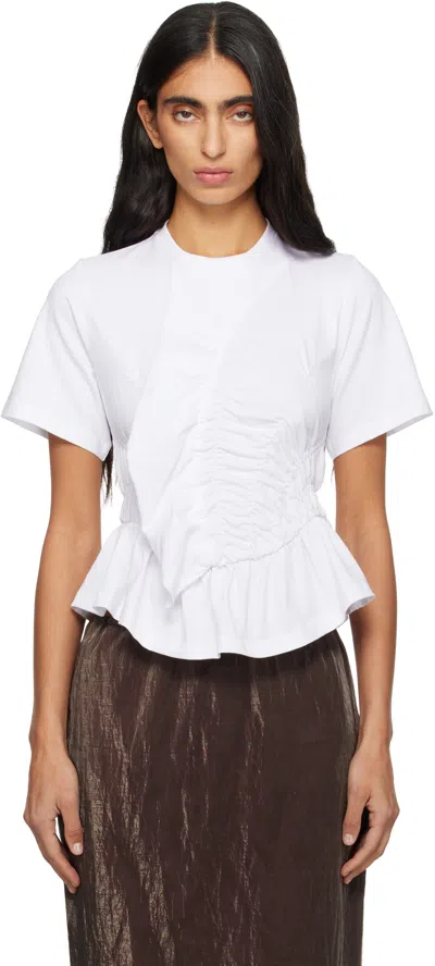 Cecilie Bahnsen White Ace T-shirt