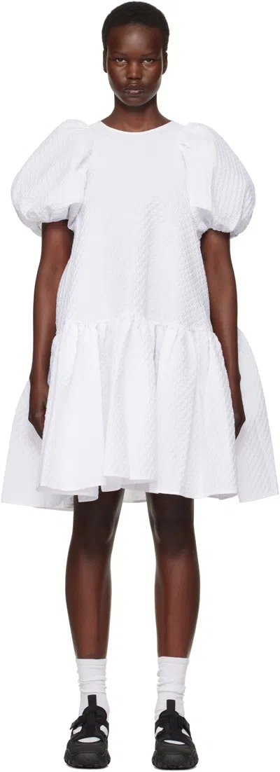 Cecilie Bahnsen White Alexa Minidress