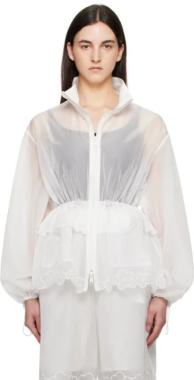 Cecilie Bahnsen White Arlo Jacket