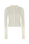 Cecilie Bahnsen White Jaki Cardigan