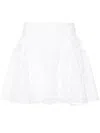 Cecilie Bahnsen Gilly Skirt In White