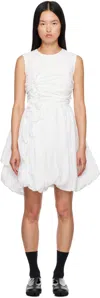 Cecilie Bahnsen White Olivia Minidress In White