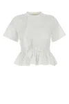Cecilie Bahnsen Ace T-shirt In White