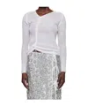 Cecilie Bahnsen White Ussi Sweater