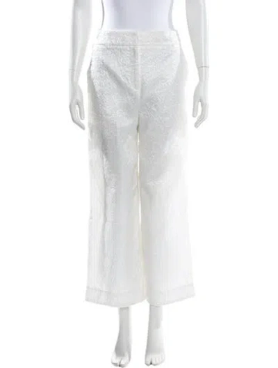 Pre-owned Cecilie Bahnsen Wide Leg Pants In Neutral