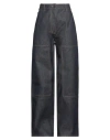 Cecilie Bahnsen Virginia High-rise Wide-leg Jeans In Blue