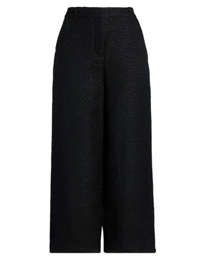 Cecilie Bahnsen Woman Pants Black Size 8 Acrylic, Viscose, Wool, Polyamide