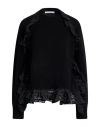 Cecilie Bahnsen Woman Sweater Black Size M Recycled Cashmere, Recycled Wool In Black