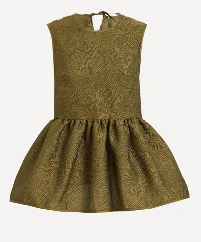 Cecilie Bahnsen Women's Ea Olive Kaze Matelasse Top