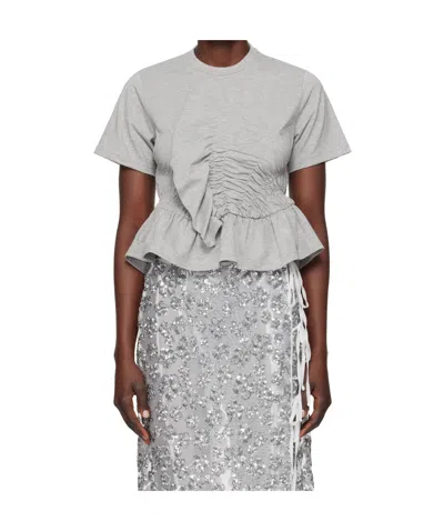 Cecilie�bahnsen Ace T-shirt In Grey