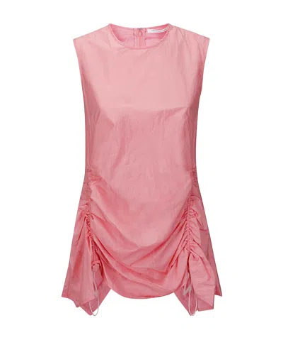 Cecilie�bahnsen Draped Top In Pink