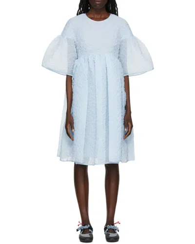 Cecilie�bahnsen Florette Voluminous Dress In Blue