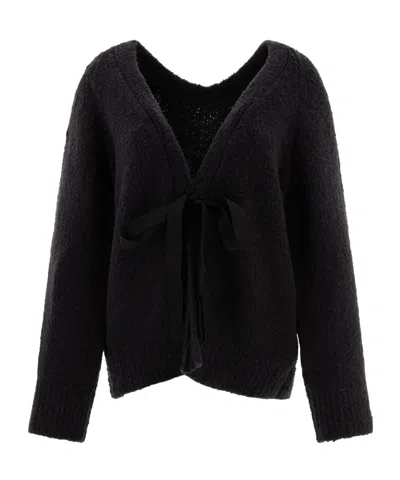 Cecilie�bahnsen Long-sleeved Sweater In Black